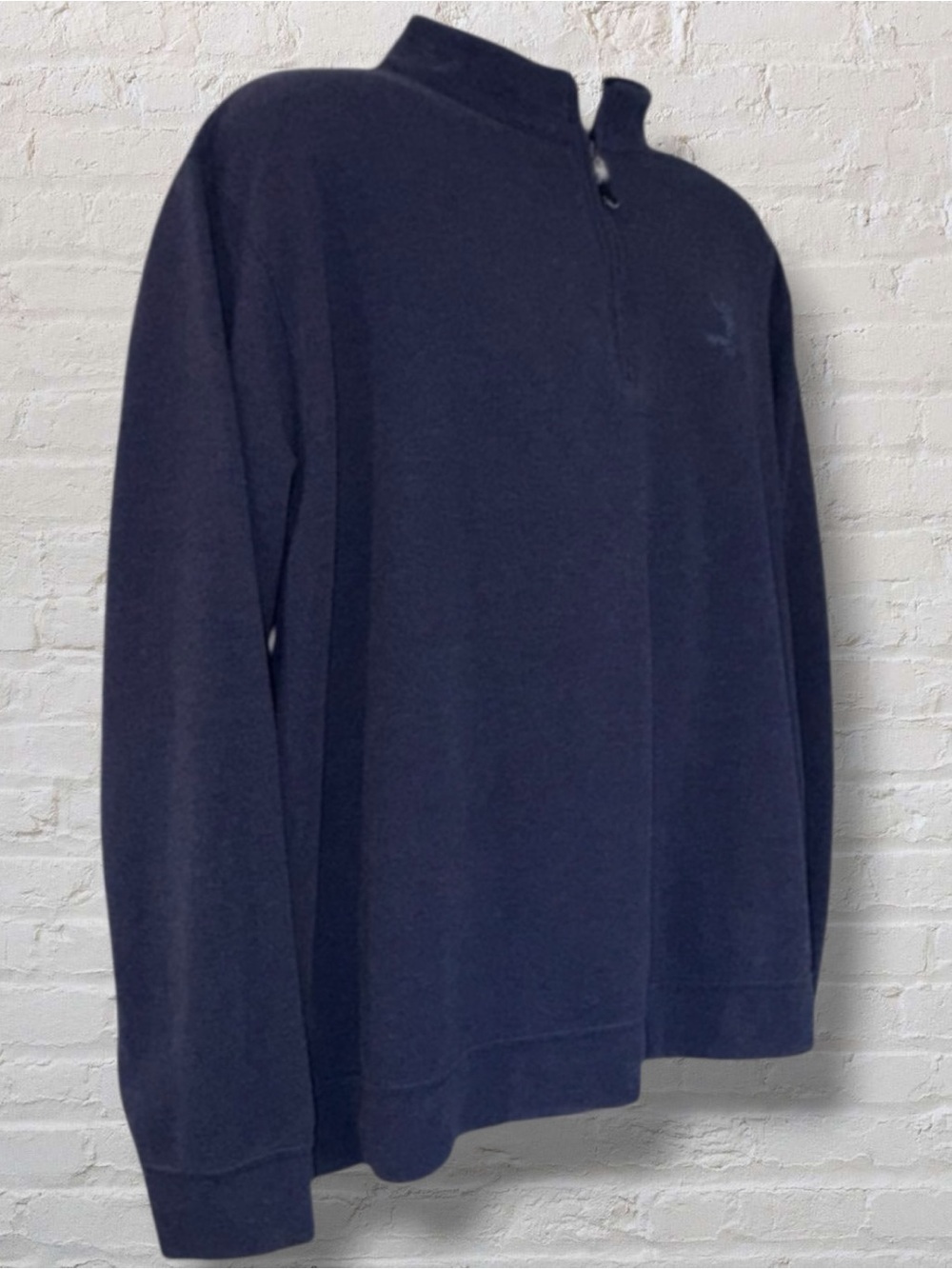 Peter Millar Mélange Blue Quarter Zip Sweatshirt Men’s-XXL Phoenix Country Club